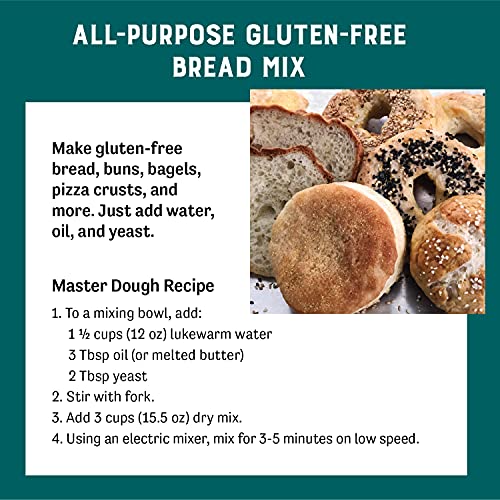 Judees All Purpose Gluten Free Bread Flour Mix - Make Bread, Pi