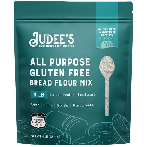 Judees All Purpose Gluten Free Bread Flour Mix - Make Bread, Pi