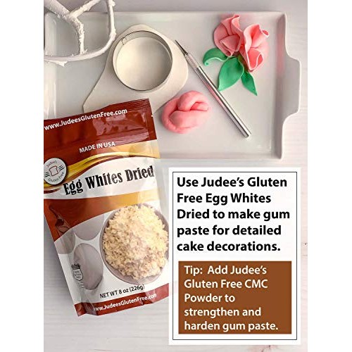 Judees Dried Egg White Protein 2 Lb -Baking, Meringue, Smoothie