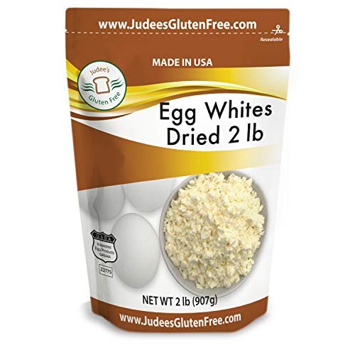 Judees Dried Egg White Protein 2 Lb -Baking, Meringue, Smoothie