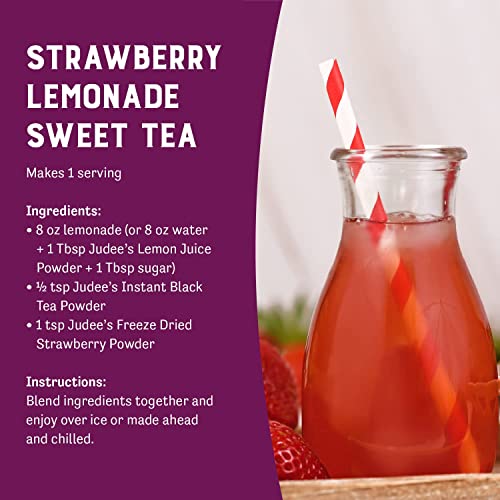 Judees Instant Black Tea Powder 5 oz - Non-GMO and Just One Ing...