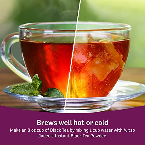 Judees Instant Black Tea Powder 5 oz - Non-GMO and Just One Ing...