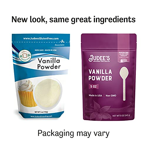 Judees Premium Vanilla Powder 5 Oz Non-Gmo - Made In The Usa