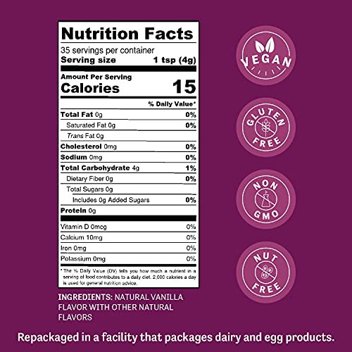 Judees Premium Vanilla Powder 5 Oz Non-Gmo - Made In The Usa