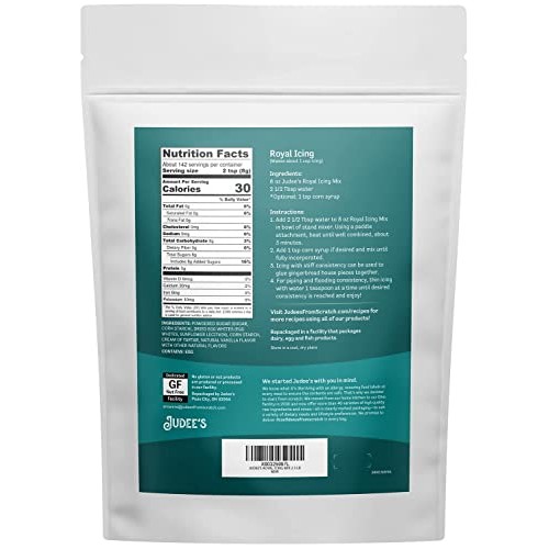 Judees Royal Icing Mix 2.5 Lb - Frost Cookies Like A Profession