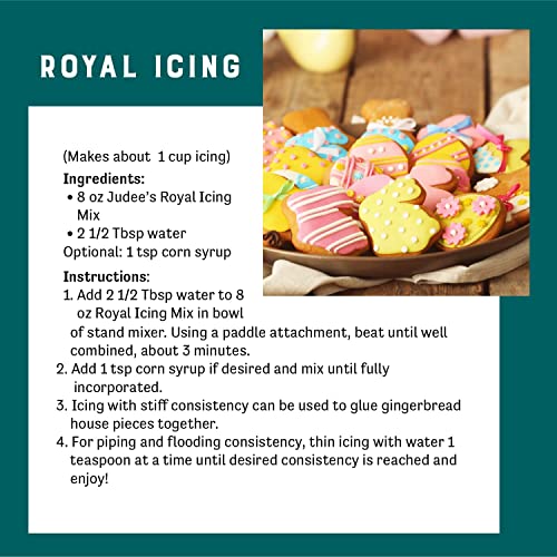 Judees Royal Icing Mix 2.5 Lb - Frost Cookies Like A Profession