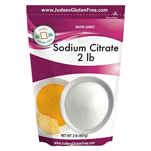 Judees Sodium Citrate 2 Lb, Non Gmo, Food Grade, Easy To Diss