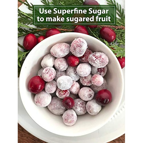 Judees Superfine Caster Bakers Sugar 2.5 Lbs Non-Gmo ~ Made