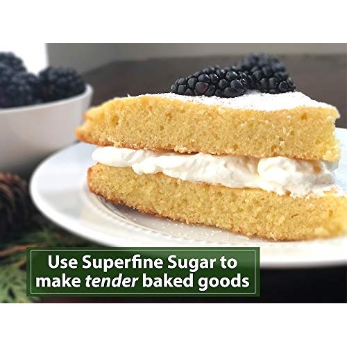 Judees Superfine Caster Bakers Sugar 2.5 Lbs Non-Gmo ~ Made