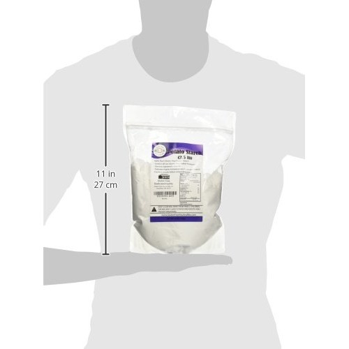 Judees Unmodified Potato Starch 2.5 Lbs Non Gmo, Dedicated Gl
