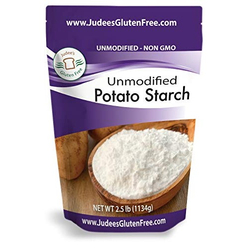 Judees Unmodified Potato Starch 2.5 Lbs Non Gmo, Dedicated Gl
