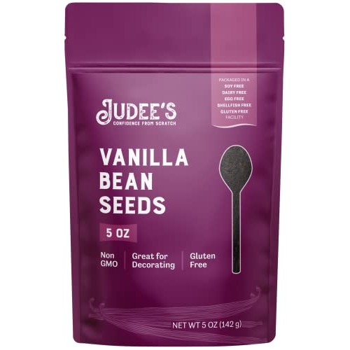 Judees Vanilla Seeds 5 oz - 100% Non-GMO - Gluten-Free - Great ...