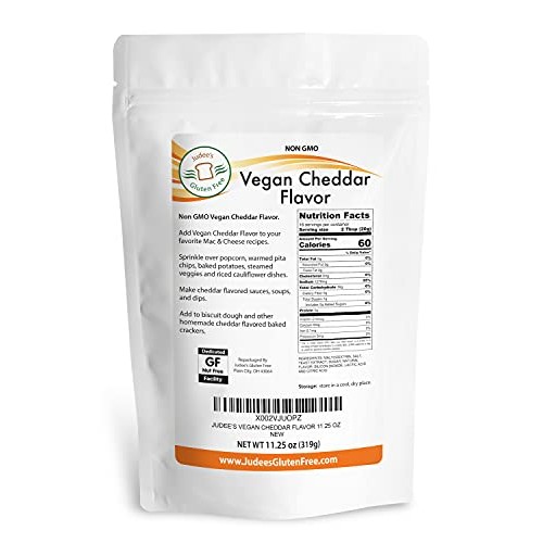 Judees Vegan Cheddar Flavor, 11.25Oz, Non Gmo, Dedicated Gluten