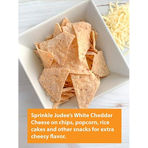 Judees White Cheddar Cheese Powder 11.25 Oz Also 24 Oz Made F