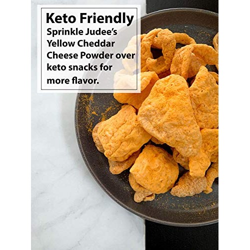 Judees Yellow Cheddar Cheese Powder 11.25 Oz Made From Real Che