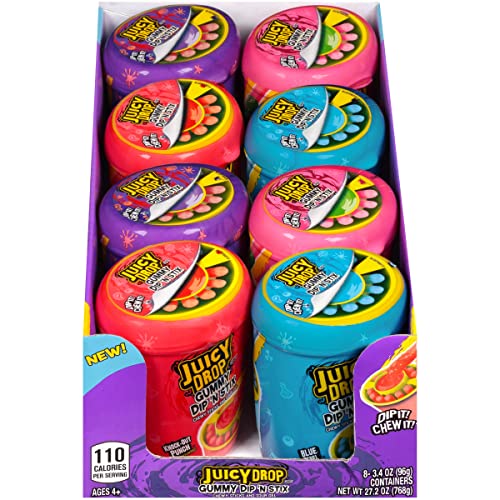 Juicy Drop Dip ‘N Stix Sweet & Sour Candy Easter Variety Pack - ...
