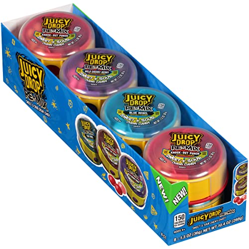 Juicy Drop Re-Mix Sweet &Amp; Sour Chewy Easter Candy Variety Pack -