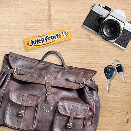 Juicy Fruit Gum WRIGLEYS Chewing Gum Bulk Pack, 5 Stick Pack o...