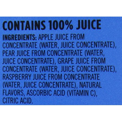 Juicy Juice 100% Juice, Berry, 8-Count, 6.75-Ounce Boxes Pack O