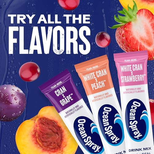 Ocean Spray® Variety Pack Zero Sugar Powder Drink Mix Packets wi...