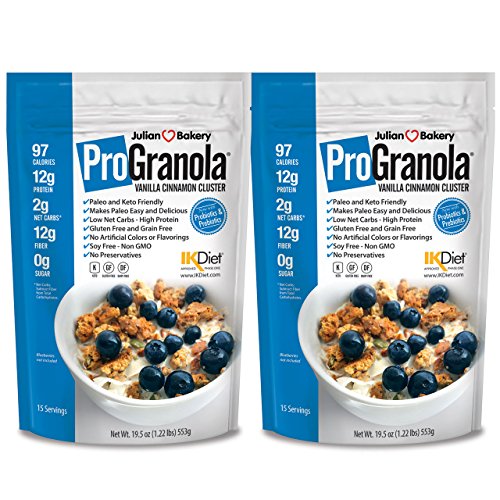 Julian Bakery Progranola Cereal | Vanilla Cinnamon | 12G Protein