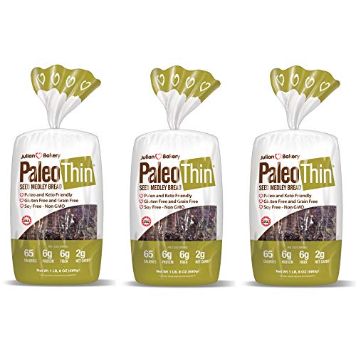 Julian Bakery Paleo Thin Bread | Seed Medley | Gluten-Free | Gra