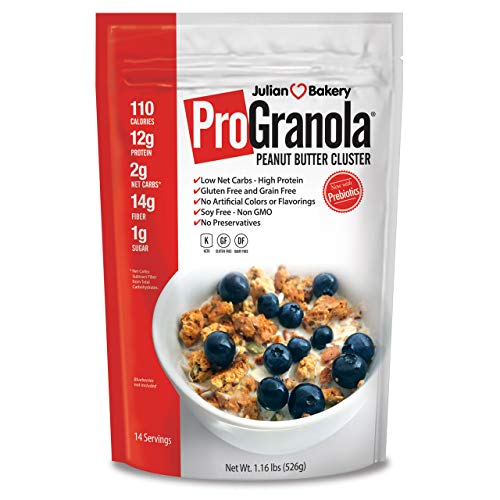 Julian Bakery Progranola Cereal | Peanut Butter Cluster | 12G