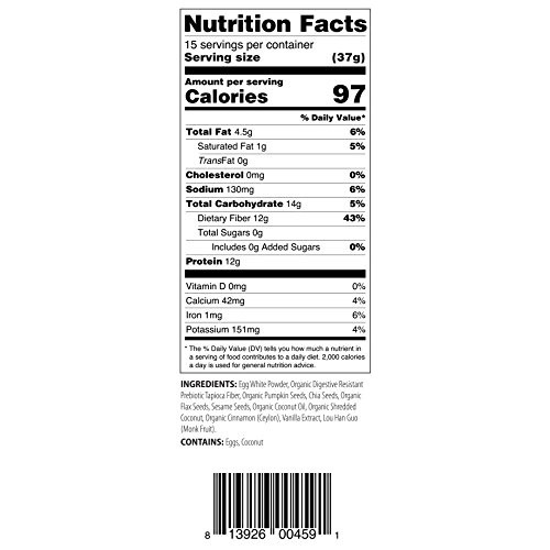 Julian Bakery Progranola Cereal | Vanilla Cinnamon | 12G Protein