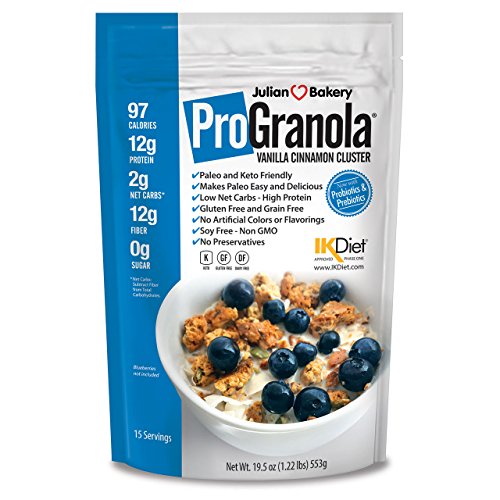 Julian Bakery Progranola Cereal | Vanilla Cinnamon | 12G Prote