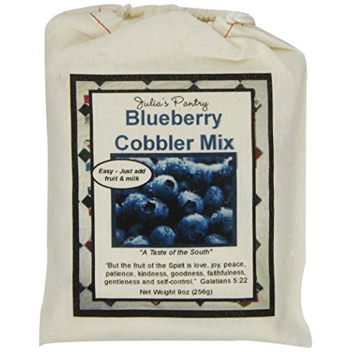 Julias Pantry Cobbler Mix, Blueberry, 9 Ounce