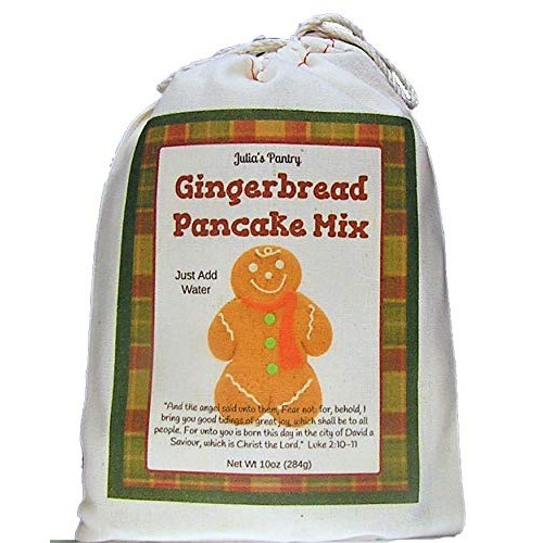 Julias Pantry Ginger Bread Pancake Mix, 10 Ounce