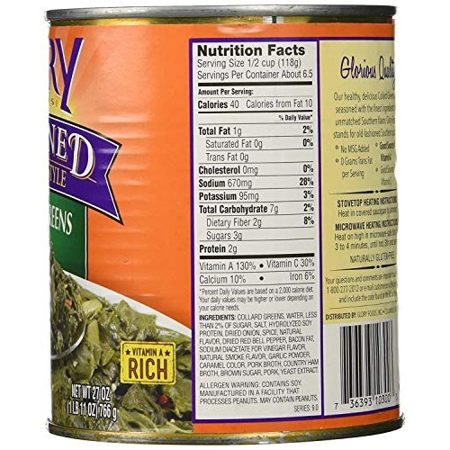 Julias Pantry Meal Kit Soul Food Basics Ham Pieces, Collards, B