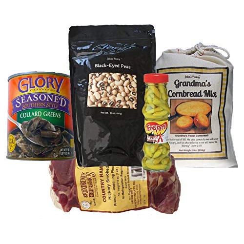 Julias Pantry Meal Kit Soul Food Basics Ham Pieces, Collards, B