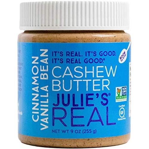 Julies Real Cinnamon Vanilla Bean Cashew Butter - 9 Ounce Jar