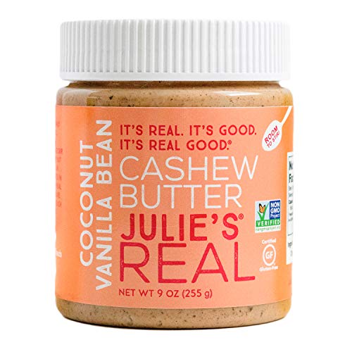 Julies Real Cashew Butter, Coconut Vanilla Bean - Certified Glu