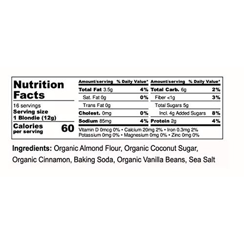 Julies Real Paleo Blondie Brownie Mix, Caramel Vanilla - Usda C