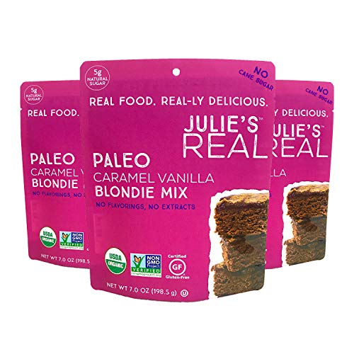 Julies Real Paleo Blondie Brownie Mix, Caramel Vanilla - Usda C