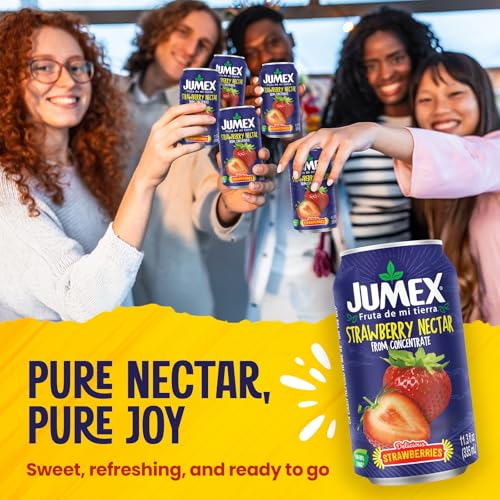 Jumex Strawberry Juice Nectar - Made with Strawberry Puree - Fre...