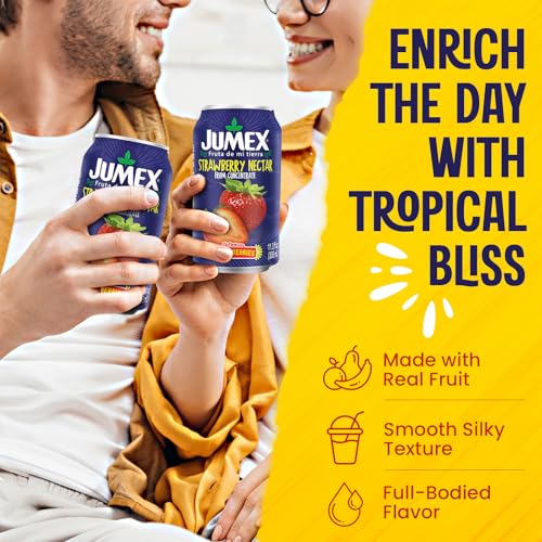 Jumex Strawberry Juice Nectar - Made with Strawberry Puree - Fre...