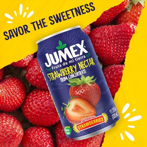 Jumex Strawberry Juice Nectar - Made with Strawberry Puree - Fre...