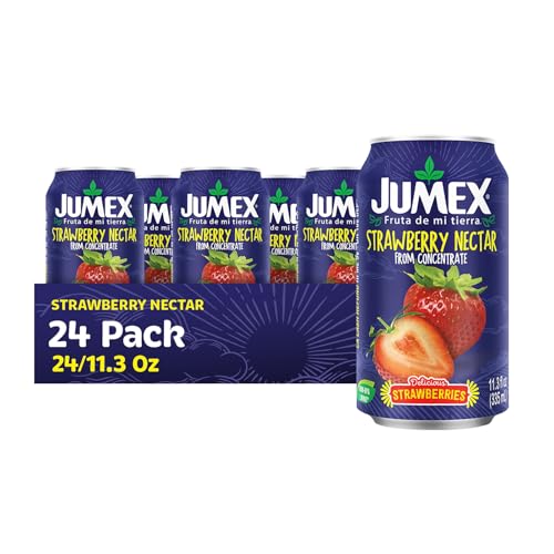 Jumex Strawberry Juice Nectar - Made with Strawberry Puree - Fre...