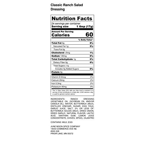 Premim | Classic Ranch Salad Dressing | Crafted In Small Batches