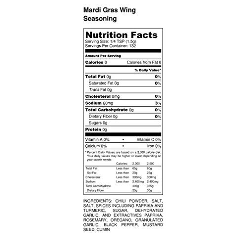 Premium | Chicken &Amp; Wing Seasoning Variety 3 Pack | Mardi Gras W