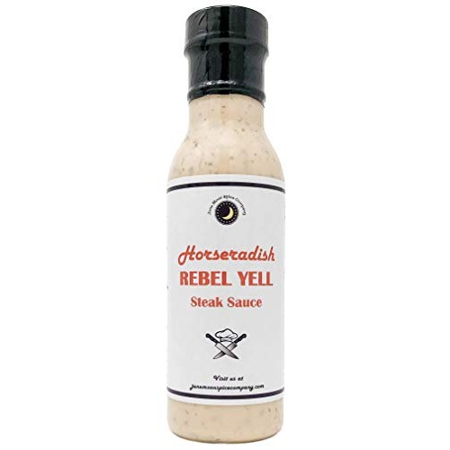 Premium | HORSERADISH Rebel Yell Steak & Grilling Sauce | Low Sa...