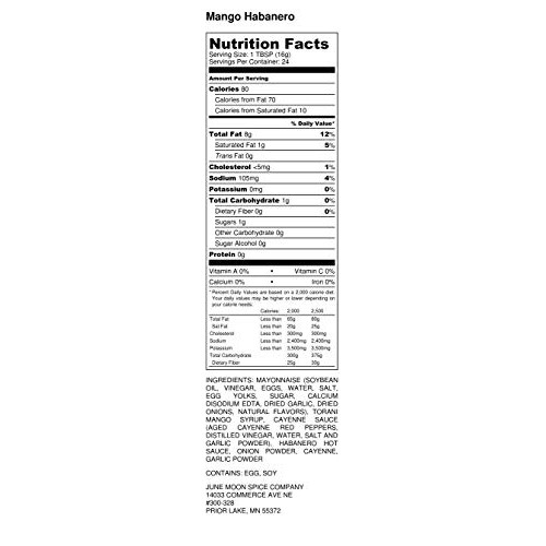 Premium | Mango Habanero Salad Dressing | Crafted In Small Batch