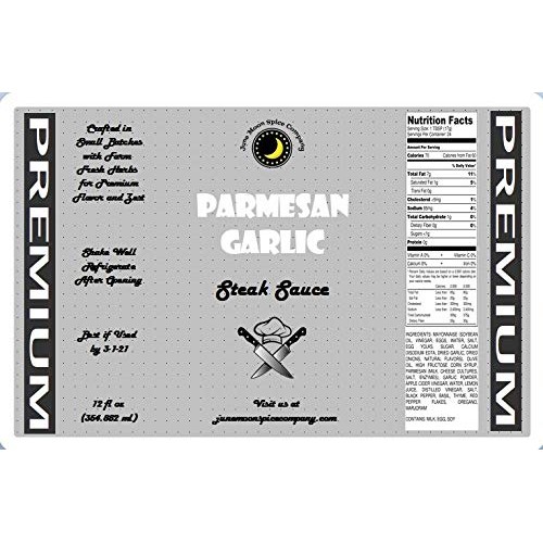 Premium | Parmesan Garlic Steak Sauce | Crafted In Small Batches