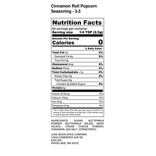 Premium | Popcorn Seasoning Variety 2 Pack | Cinnamon Roll Popco