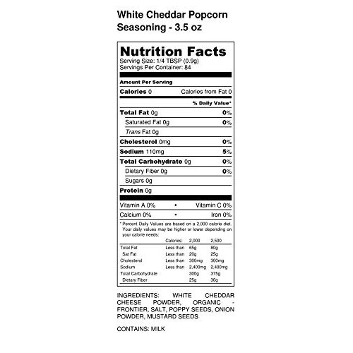 Premium | Popcorn Seasoning Variety 2 Pack | White Cheddar Popco