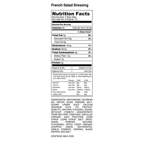 Premium | Salad Dressing | Variety 5 Pack | Italian Salad Dressi