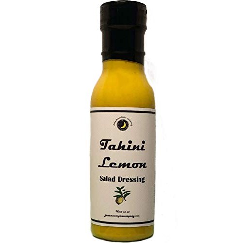 Premium | Tahini Lemon Salad Dressing | Cholesterol Free | Low S